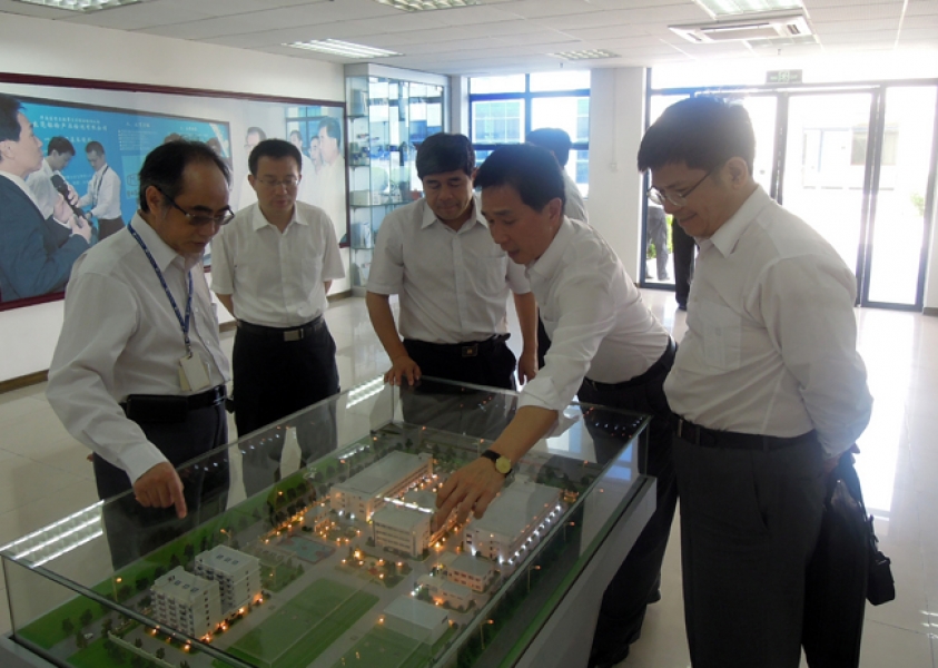 CNCA visited STC （Dongguan）