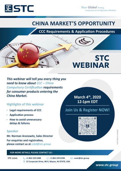 STC Webinar - China Market's Opportunity